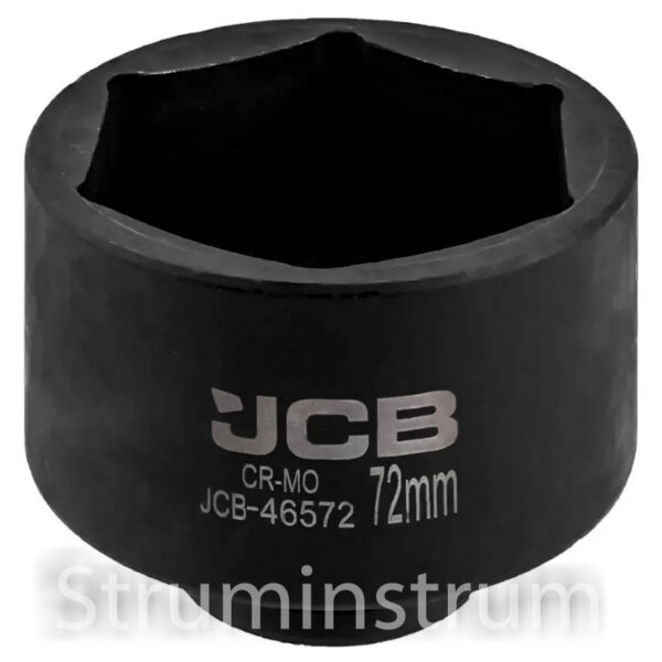 Гoлoвкa тopцeвa удapнa 3/4" 72мм, серія JCB-46572 (65745)