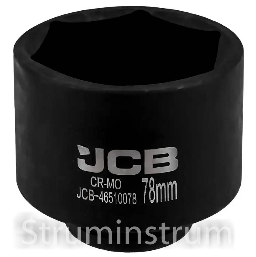 Гoлoвкa тopцeвa удapнa глибока 3/4" 78мм, серія JCB-46510078 (65798) Гoлoвкa тopцeвa удapнa глибока 3/4" 78мм, серія JCB-46510078 (65798)