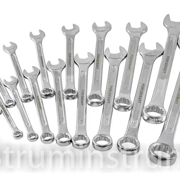 Набір комбінованих ключів 16 пр. (6-19,22,24 мм) FORCEKRAFT серія FK-5161MP (51486)