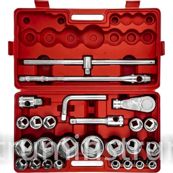 Набір комбінованих ключів з тріскачкою та шарніром 13 пр. в кейсі (8-32 мм) FORCEKRAFT серія FK-10340 (64761)