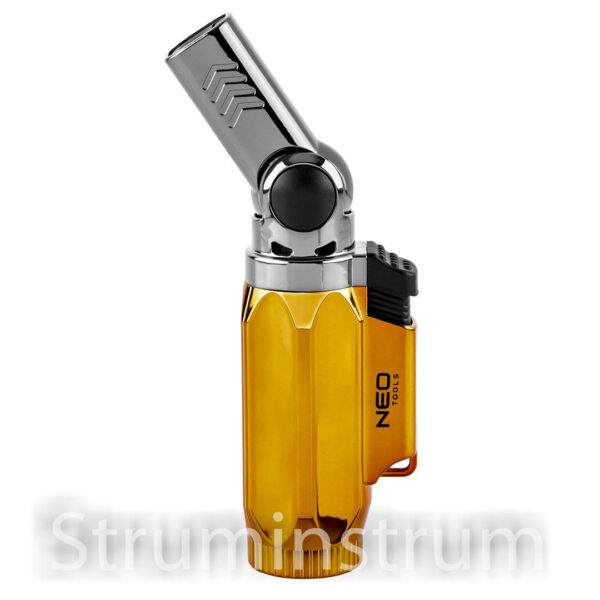 Пальник мікро газовий з п'єзорозпалом 360° NEO TOOLS (19-907)