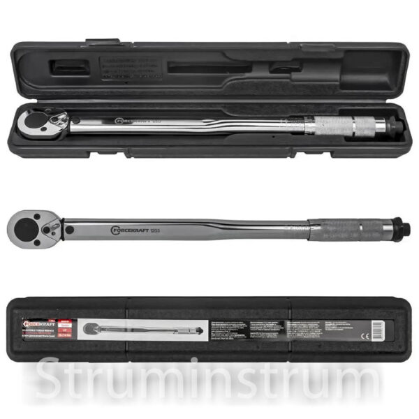 Динамометричний ключ 1/2" (28-210 Нм) FORCEKRAFT серія FK-1203 (FK_52811)