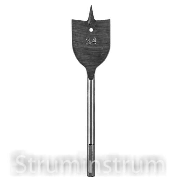 Свердло по дереву пір'яне  GRAPHIT 34×152 мм (54T512)