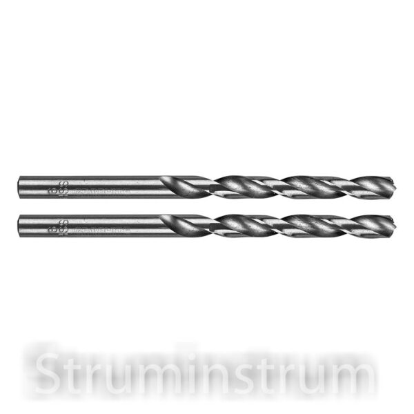 Свердла по металу GRAPHITE HSS DIN 338, 6 мм, 2 шт. (54T990)