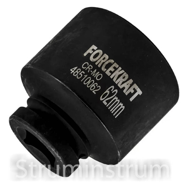 Головка ударна глибока 1" 62 мм FORCEKRAFT серія FK-48510062 (FK_57898)