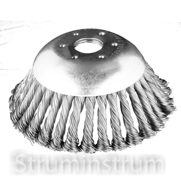 Щітка для мотокоси GRAPHITE 150×25,4 мм тверда (55H100)