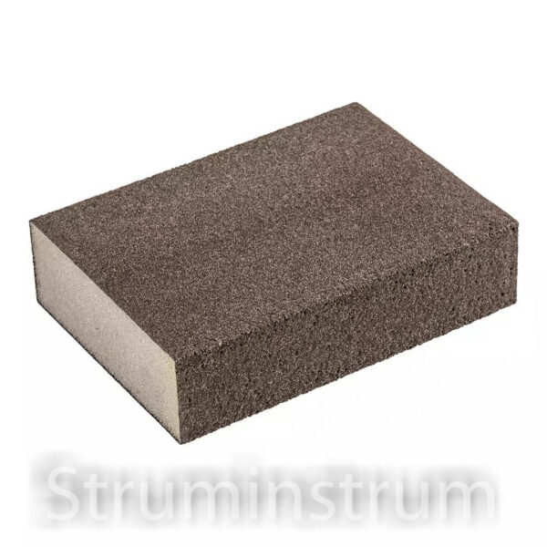 Губка абразивна GRAPHITE 70 × 25 × 100 мм, P150 (58T164)
