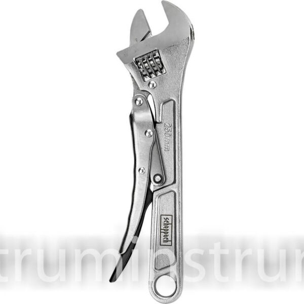 Ключ розвідний з гейферним зажимом 250 мм Scheppach серія SCH-614D250 (SCH_66194)