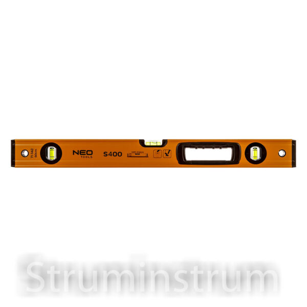 Рівень алюмінієвий NEO TOOLS S 400, 60 см (71-142)