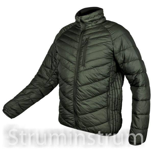 Куртка Mix&Match, стьобана, легка, оливково-чорна, розмір XXXL (81-576-2-XXXL)