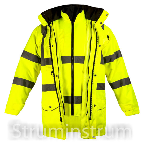 Куртка робоча сигнальна 5-в-1 NEO TOOLS (81-716-S)