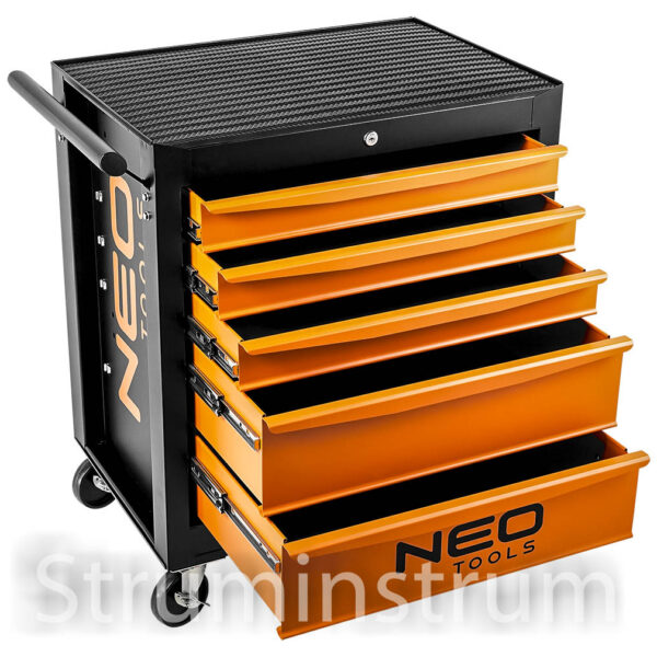 Візок для інструментів 5 висувних ящиків NEO TOOLS (84-214)