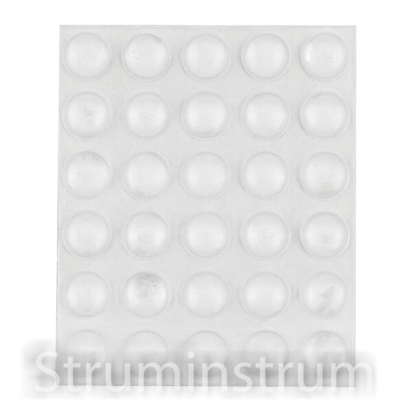 Накладки самоклеючі силіконові прозорі 8 мм, 30 шт. NEO TOOLS (85-218)