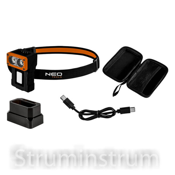 Ліхтар багатофункціональний акумуляторний з базою 500 лм, NEO TOOLS (99-127)